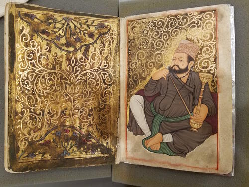 Frontispiece from Turkish MSS suppl. 257, Kitab-i Shahidi, an undated & uncatalogued work.