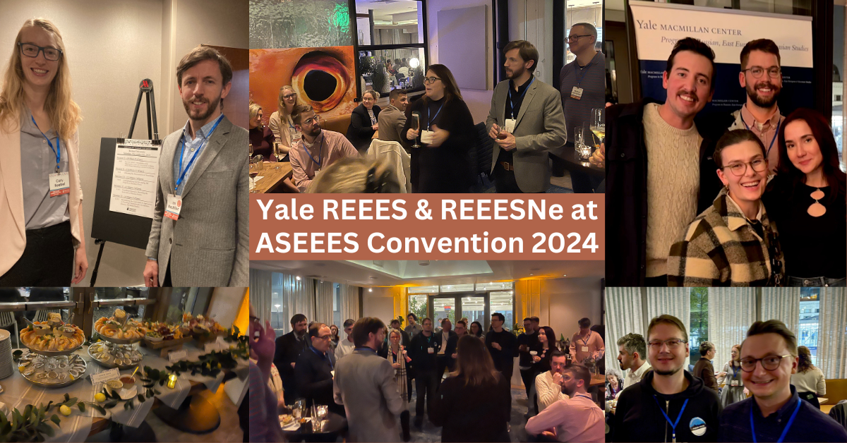 photos of Yale REEES & REEESNe at ASEEES Convention 2024