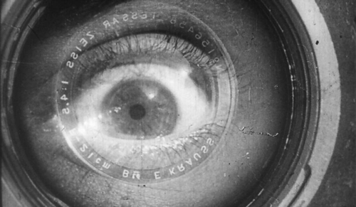 The final shot of “Man with a Movie Camera,” dir. Dziga Vertov, 1929.
