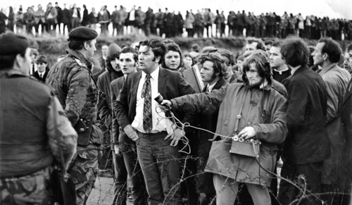 A promotional still from “In the Name of Peace: John Hume in America.”