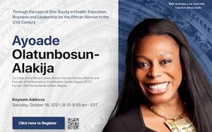 Dr. Ayoade Olatunbosun-Alakija Dr. Ayoade Olatunbosun-Alakija