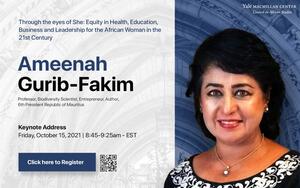 President Ameenah Gurib-Fakim President Ameenah Gurib-Fakim