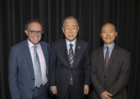 Steven Wilkinson, Ban Ki-moon, and Hwansoo Kim