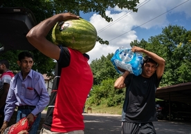 The first of a group of Rohingya refugees settled in Grand Rapids, Mich., in August.  Todd Heisler/The New York Times