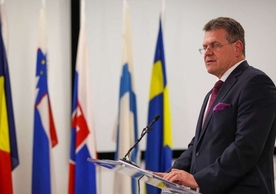 European Commission Vice President Maroš Šefčovič speaking after his meeting in London today with Lord David Frost.