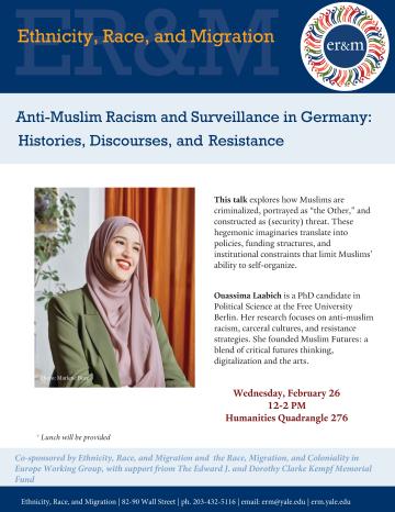 Anti-Muslim Racism and Surveillance in Germany: Histories, Discourses ...