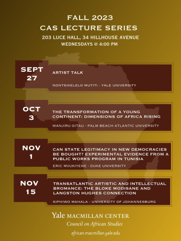 CAS Lecture Series Fall 2023