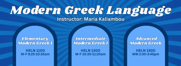 Modern Greek Language