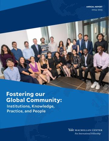 2024-25 Fox International Fellowship Annual Report