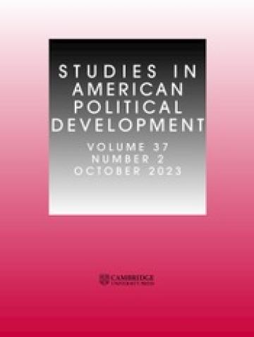 “Misrepresented Interests: Business, Medicare, and the Making of the American Health Care State,” in Studies in American Political Development (2018)