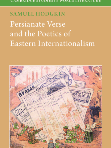 Persianate Verse and the Poetics of Eastern Internationalism