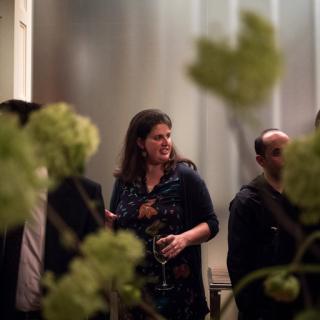 Becca Heller, 35, a founder of the International Refugee Assistance Project, attending a fund-raiser at the Seagram heir Charles Bronfman’s home in New York last month. Credit Hilary Swift for The New York TimesBecca Heller, 35, a founder of the Internati