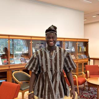 Joshua Amponsah, African Studies Master's student