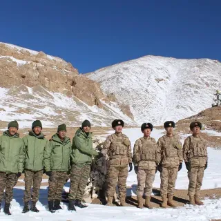 India China Border Troops