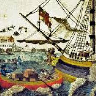 Image of boats on a river