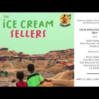 Screenshot of video file The Ice Cream Sellers - Q&A with Film Director Sohel Rahman