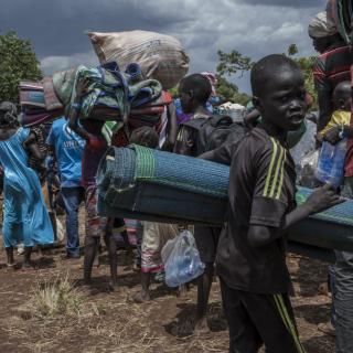 After three days on the road, South Sudanese refugees arrive at the newly constructed Gure Shembola Camp in Ethiopia. Photo: UNHCR/Diana DiazAfter three days on the road, South Sudanese refugees arrive at the newly constructed Gure Shembola Camp in Ethiop