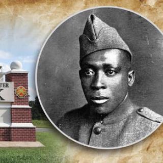 A graphic image of Fort Polk