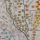 Village locations on Genroku kuni-ezu for Kawachi (copy of a ca. 1702 map)