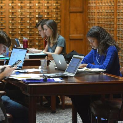 Students Studying